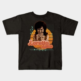 Loretta Lynn \\ Retro Art Kids T-Shirt